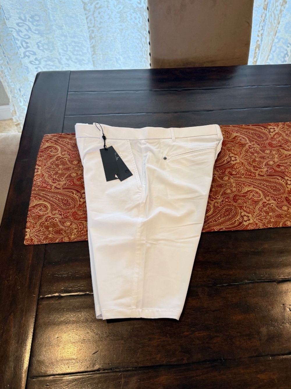 Greyson Men's Size 34 Arctic White Montauk Shorts MSRP $130